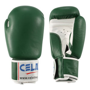ถุงมือชกมวยหนังสำหรับมืออาชีพถุงมือฝึกแบบโอเอ็มถุงมือหนังโลโก้ออกแบบได้ตามต้องการ - Product Image 1