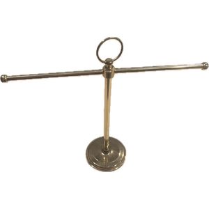 ที่วางผ้าขนหนูทองเหลืองที่มีสไตล์สำหรับห้องน้ำขนาดกะทัดรัด ให้การออกแบบที่ทนทาน พร้อมโซลูชันการจัดเก็บที่หรูหราสำหรับการใช้งานในชีวิตประจำวัน - Product Image 4