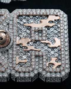 Collar con Nombre Personalizado de Circonita, Estilo Hip Hop, Brillante, con Colgante de Baguette Personalizado y Cadena - Product Image 5