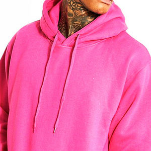 เสื้อฮู้ดดี้ผู้ชายผ้าคอตตอนผสม ทรงโอเวอร์ไซส์ สำหรับฤดูหนาว ผ้าฟลีซ สไตล์สตรีทแฟชั่น ทรงหลวม สวมใส่สบาย ลำลอง เป็นมิตรกับสิ่งแวดล้อม - Product Image 5