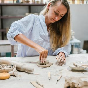 Lot <span class=keywords><strong>de</strong></span> 250g <span class=keywords><strong>de</strong></span> pâte à <span class=keywords><strong>modeler</strong></span> et d'argile pour la sculpture, l'artisanat et la poterie (vente en gros) - Product Image 3