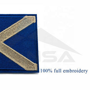 Colección 2024 Parches bordados personalizados de alta calidad Tela de PVC para planchar Lentejuelas de fieltro 100% Algodón Logotipo impreso al por mayor - Product Image 6