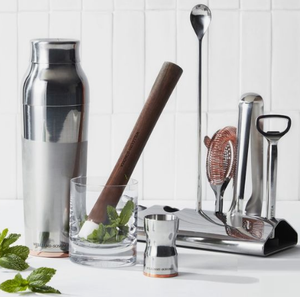 Stainless Steel <b>Cocktail</b> <b>Shaker</b> Bar Accessories Best Quality Barware Drink <b>Shaker</b> Built-In Strainer Bar Tools Set - Product Image 6