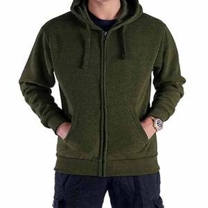 Sudaderas con capucha unisex de talla grande de algodón de manga larga con logotipo personalizado para hombre y mujer - Product Image 1
