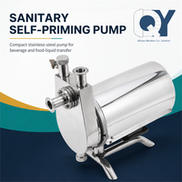 Pompe auto-amorçante hygiénique QY Tri-Clamp 51 mm pour la transformation laitière, sur mesure