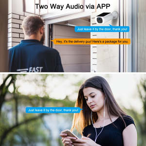 Cámara de Seguridad Exterior ANRAN de 3MP, Inalámbrica, con Energía Solar, WiFi de 2.4GHz, Visión Nocturna en Color, para Vigilancia del Hogar - Product Image 4