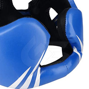 เครื่องป้องกันศีรษะทำจากหนังน้ำหนักเบาใส่สบายสำหรับชกมวยออนไลน์ - Product Image 5