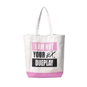 Sac fourre-tout en toile de coton portable imprimé personnalisé avec poignée énorme capacité pour le shopping et l'emballage - Product Image 2