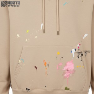 Sweats à capuche de meilleure qualité Logo personnalisé Fabricants de sweats à capuche French Terry Custom Printed Heavyweight Essentials 450 gsm hoodie - Product Image 4