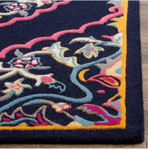 Tapis en laine écologiques, tapis en laine naturelle tissés à la main pour le salon, la chambre à coucher et le bureau - Product Image 6
