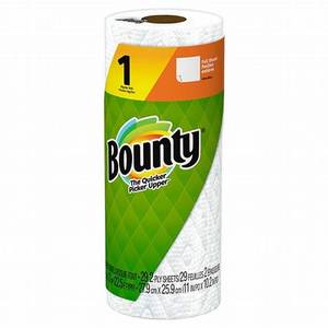 Bounty Select-A-Size 6 Mega Rolls <b>Disposable</b> 2-Ply Paper <b>Towels</b> Absorbent Washable Soft Gauze Wearable Compressed Sports Newborn - Product Image 1