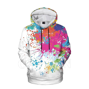 Jersey de algodón 100% para mujer, Sudadera con capucha, estilo básico, Color sólido, tamaño personalizado, invierno, informal, básico, con capucha, estampado de punto - Product Image 1