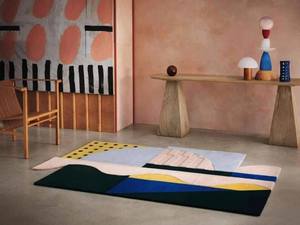 Alfombra moderna con mechones a mano de lana de Nueva Zelanda 100%, diseño Irregular de Color sólido personalizado para el hogar, sala de estar, comedor - Product Image 4