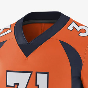 Maillot de football américain confortable pour hommes, taille plus, manches courtes, vêtements de sport, maillot de football américain à vendre - Product Image 3