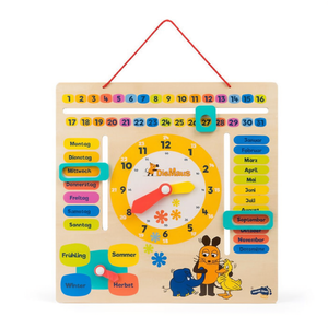 Reloj de Aprendizaje para Niños con Diseño de Ratón Pequeño, con Calendario, Relojes de Juguete para Niños - Product Image 2