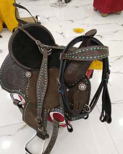 Selle de Cheval Western Anglaise de Course en Cuir Premium Faite à la Main, Confortable et Durable, avec Détails en Bois/Plastique, Haute Qualité, Vente en Gros - Product Image 4