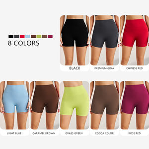 Vêtements de sport ajustés Shorts taille haute en gros extensible Shorts de yoga élégants pour les femmes Shorts confortables pour femmes Push up - Product Image 6