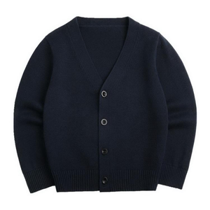 Custom School Uniform Winter Uniform School Girl <b>Cardigan</b> Sweater for Kids - Product Image 2