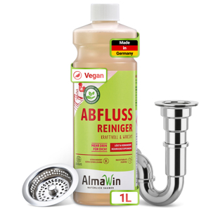 Détergent à lessive liquide universel AlmaWin Custom 2 Bio 1,5L Eco-Pack Recharge avec parfum lavande pour bébé - Product Image 1