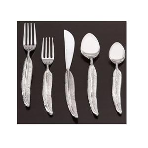 ชุดเครื่องใช้บนโต๊ะอาหารทองเหลืองสีเงิน5ชิ้นสำหรับร้านอาหารชุดเครื่องใช้บนโต๊ะอาหารแบบสั่งทำล่าสุดพร้อมชุบนิกเกิลสำหรับบ้านในราคาที่ดีที่สุด - Product Image 6