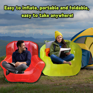 Trong suốt Mini Inflatable ghế, không khí di động Ghế bành <span class=keywords><strong>SOFA</strong></span> với máy bơm, trong nhà ngoài trời chỗ ngồi | Sản xuất tại Indonesia - Product Image 5