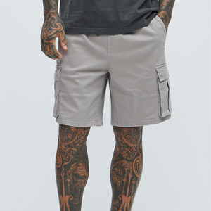 Shorts Cargo Décontractés pour Hommes, Style Urbain, en Toile Unie, Séchage Rapide, Idéals pour l'Entraînement, le Golf et les Activités de Plein Air Estivales - Product Image 1