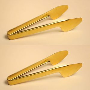 Cuisine en bois Salade Dessert Buffet Pinces Durable 17 cm Passe au lave-vaisselle Poignée en bois Servant Saisir Levage pour la maison - Product Image 3