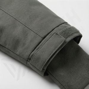 Veste parka à capuche pour homme, résistante aux intempéries, coupe-vent, manteau d'extérieur, isolée, chaude, vêtements thermiques, vêtements de neige robustes - Product Image 6