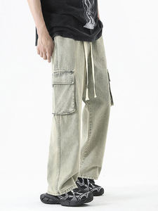 G801 CLAY Jeans pour hommes Fashion Baggy Jeans Pent Men Straight Jeans for Man Stylish - Product Image 3