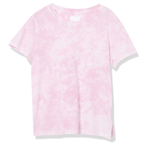 Camiseta de Manga Corta para Mujer, Tejida, con Estampado Digital Transpirable y Ecológico, Diseño Tie-Dye Sólido, 100% Algodón, Estilo Casual - Product Image 3