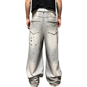 Pantalones de chándal informales antiarrugas para hombre de calidad superior con logotipo personalizado/ropa deportiva desgastada en color con los últimos diseños - Product Image 2