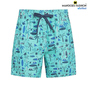 Short de bain homme personnalisable Havana Short confortable et polyvalent de couleur unie Impression personnalisée disponible Tailles régulières étendues - Product Image 2
