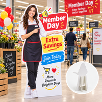 Support d'affichage POP, merchandising visuel, découpe CNC sur mesure, standee grandeur nature pour campagne publicitaire en centre commercial