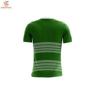 Vente à chaud de maillots de football d'entraînement pour adultes de haute qualité avec impression de logo personnalisé nouveau design de vêtements de sport en polyester de style supérieur - Product Image 6