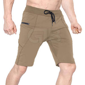 Pantalones cortos de fitness para hombre de último diseño 100% algodón patrón sólido estilo casual tamaño adulto fabricación paquistaní - Product Image 3