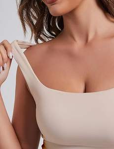 Camiseta de gimnasio de calidad Premium para mujer, ropa deportiva, chaleco de gimnasio, entrenamiento, Yoga, Top Racer, espalda, músculo, transpirable, chaleco de gimnasio para mujer - Product Image 3