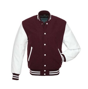 Vente en gros 2025 blouson aviateur à la mode pour hommes avec logo de couleur personnalisé 100% veste universitaire en coton fabriquée au Pakistan pour l'hiver - Product Image 1