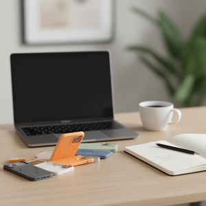 Étui de téléphone portable officiel IP 15 PRO en TPU+PC 2-en-9 résistant aux chocs - Product Image 2