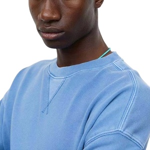 Sweat à capuche de luxe en molleton français surdimensionné 100% coton, col rond, broderie personnalisée, style streetwear, automne - Product Image 5