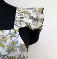 Robe longue bohème imprimée florale grande taille pour femme, col carré, bretelles au dos, manches courtes, en voile de coton écologique, idéale pour la plage, ODM