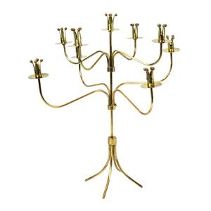 Stylish Slim Metal <b>Candle</b> <b>Stand</b> for Elegant Christmas Interior Decor for Weddings and Premium Tabletop Displays - Product Image 1