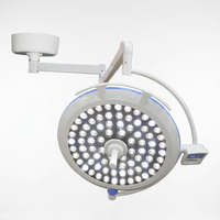 Lampe chirurgicale LED ultra-mince CHLED700 sans ombre, 80 perles, 160000 Lux, coque en alliage d'aluminium pour bloc opératoire hospitalier