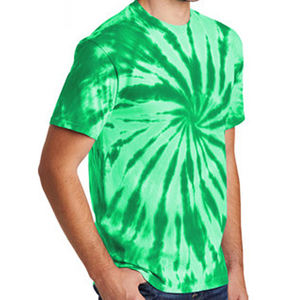 Camisetas Deportivas de Manga Corta para Hombre al por Mayor, Alta Calidad, 100% Algodón, Tejido de Poliéster y Elastano, Camisetas Estampadas y Teñidas - Product Image 4