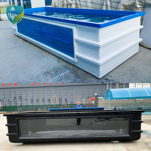 Grand aquarium en fibre de verre avec fenêtre en verre trempé pour les zoos, les parcs et les sites d'éducation <span class=keywords><strong>aquatique</strong></span> - Product Image 5