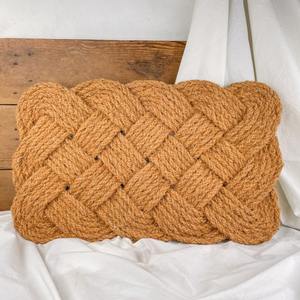 Paillassons d'entrée en gros paillasson en corde de coco naturelle meilleur prix tapis de porte d'entrée noués - Product Image 6