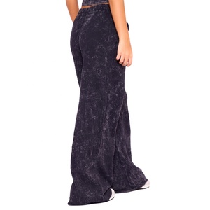 <b>Women</b> <b>Sweatpants</b> Elastic Bottom 100% Cotton Screen Printing Logo Running Jogger Baggy Trousers and <b>Sweatpants</b> for <b>Women</b> - Product Image 3