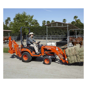 Marco reforzado para tractor Kubota de servicio pesado, sistema de enganche de 3 puntos, manijas exigentes para tareas agrícolas y de jardín - Product Image 5