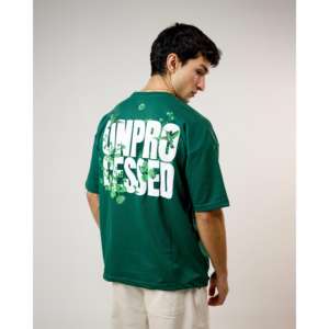 T-shirt Naturel Non Traité 100% Coton Biologique Coupe Slim Respirant Anti-Plis 180 Grammes Jersey Motif Uni Logos Lettres Court - Product Image 3