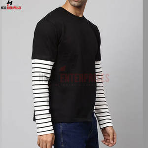 Sudaderas de hombre de secado rápido más vendidas, ropa de calle bordada con logotipo personalizado, patrón de estampado de invierno cómodo - Product Image 3