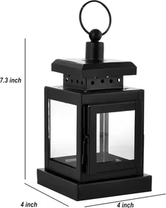 Lanterne bougeoir classique en verre et fer fabriqué à la main pour la décoration de Pâques au meilleur prix par décor impex - Product Image 5